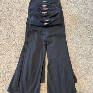 Girls thick flare pants (set of 5)